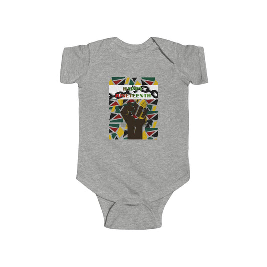 Happy Juneteenth Baby Bodysuit – Graphic Infant Onesie