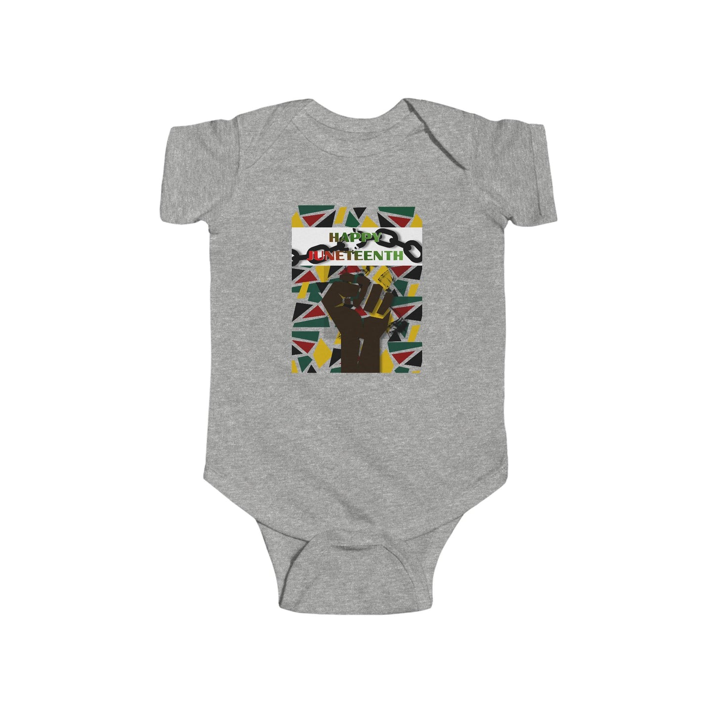 Happy Juneteenth Baby Bodysuit – Graphic Infant Onesie