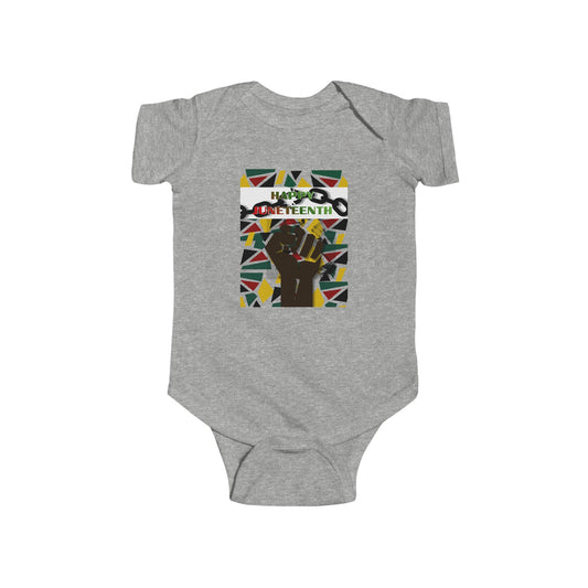 Happy Juneteenth Baby Bodysuit – Graphic Infant Onesie