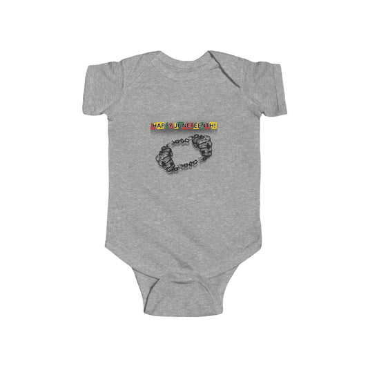 Chain Break Happy Juneteenth – Graphic Infant Onesie