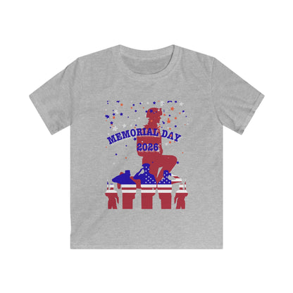 Memorial Day 2026 Kids Tee - Graphic T-Shirt
