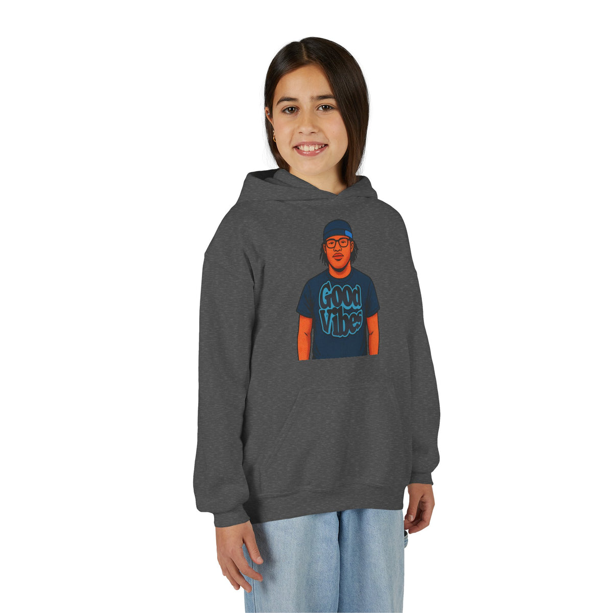 Cool Vibes Youth - Kids/Youth Hoodie Gildan 18500B