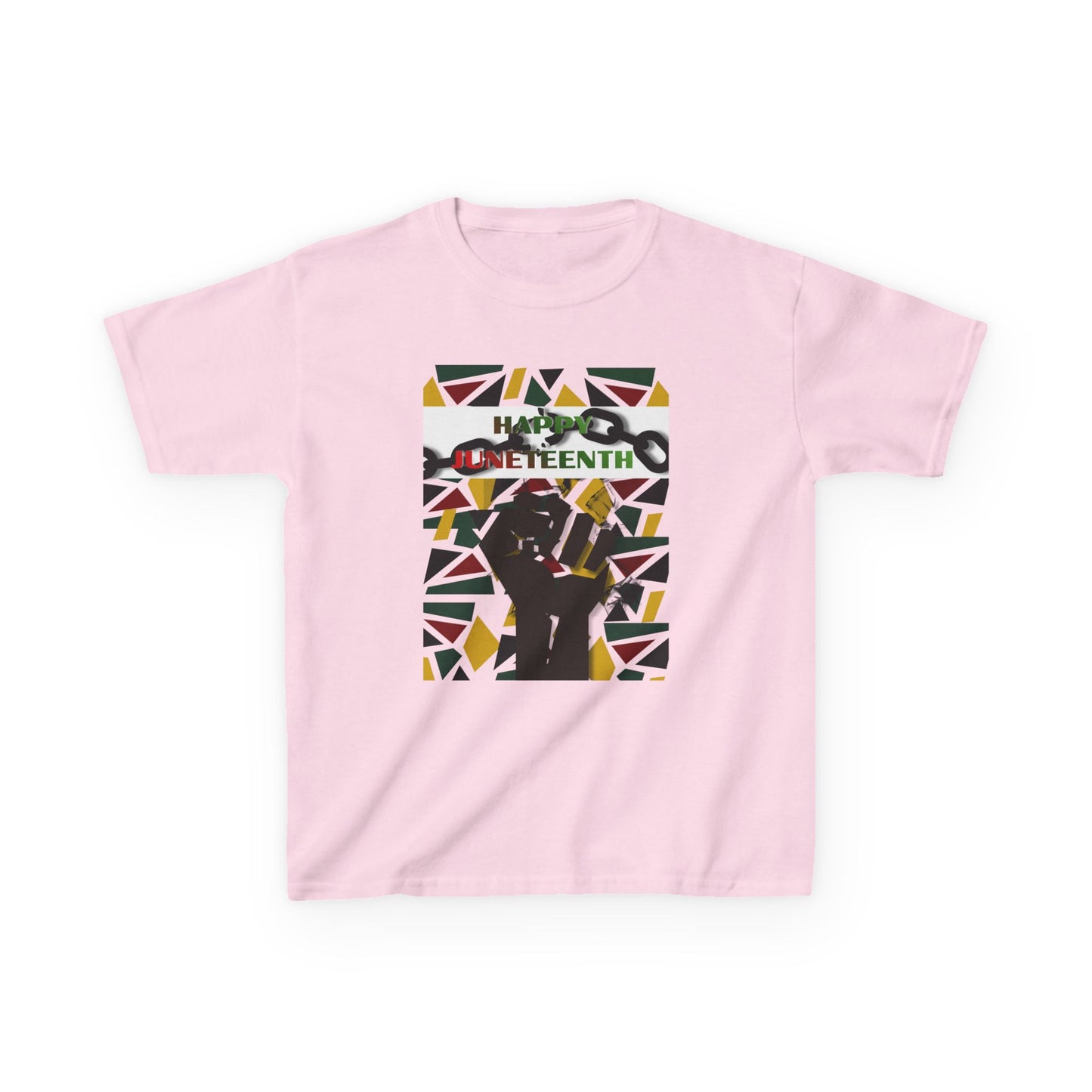 Happy Juneteenth Kids Celebration Tee — Graphic T-Shirt