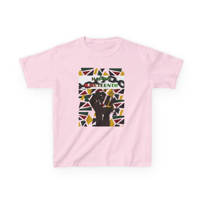 Happy Juneteenth Kids Celebration Tee — Graphic T-Shirt