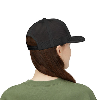Unisex Gold Ace Snapback Trucker Cap - Embroidered