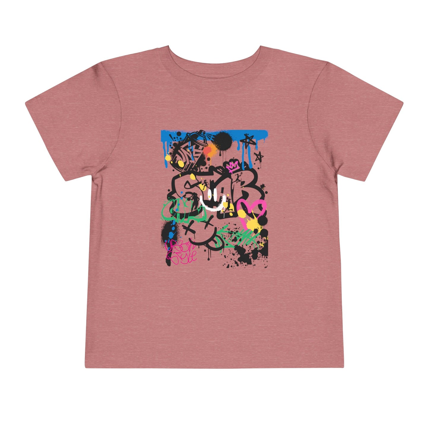 Graffiti Girls  B Ball Tee - Graphic Toddler T-Shirt