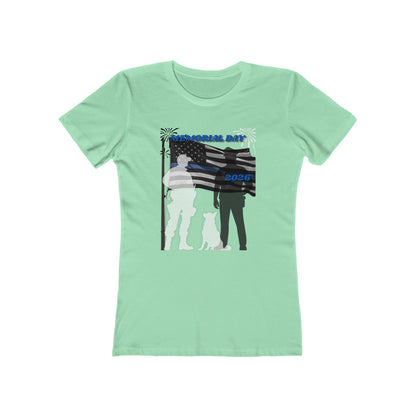 Memorial Day Police 26 Tee — Women’s Boyfriend Fit T-Shirt