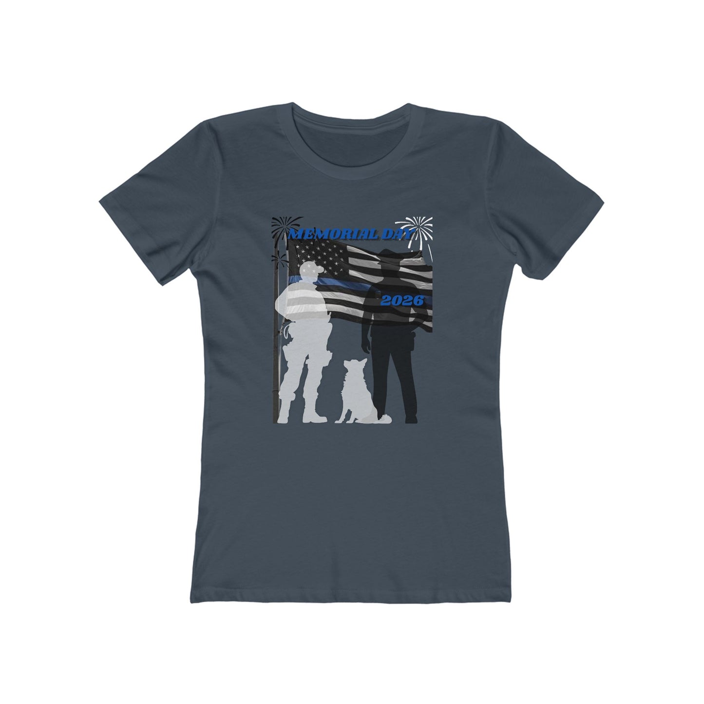 Memorial Day Police 26 Tee — Women’s Boyfriend Fit T-Shirt