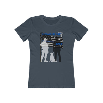 Memorial Day Police 26 Tee — Women’s Boyfriend Fit T-Shirt