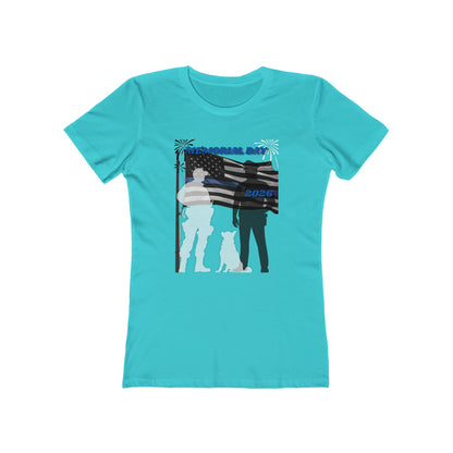 Memorial Day Police 26 Tee — Women’s Boyfriend Fit T-Shirt