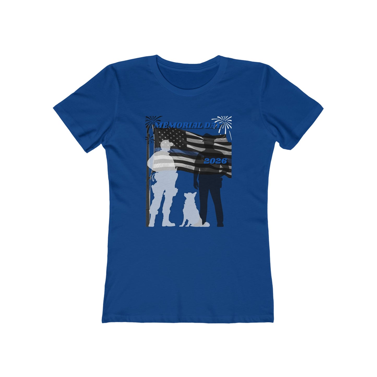 Memorial Day Police 26 Tee — Women’s Boyfriend Fit T-Shirt
