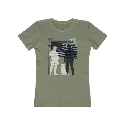 Memorial Day Police 26 Tee — Women’s Boyfriend Fit T-Shirt