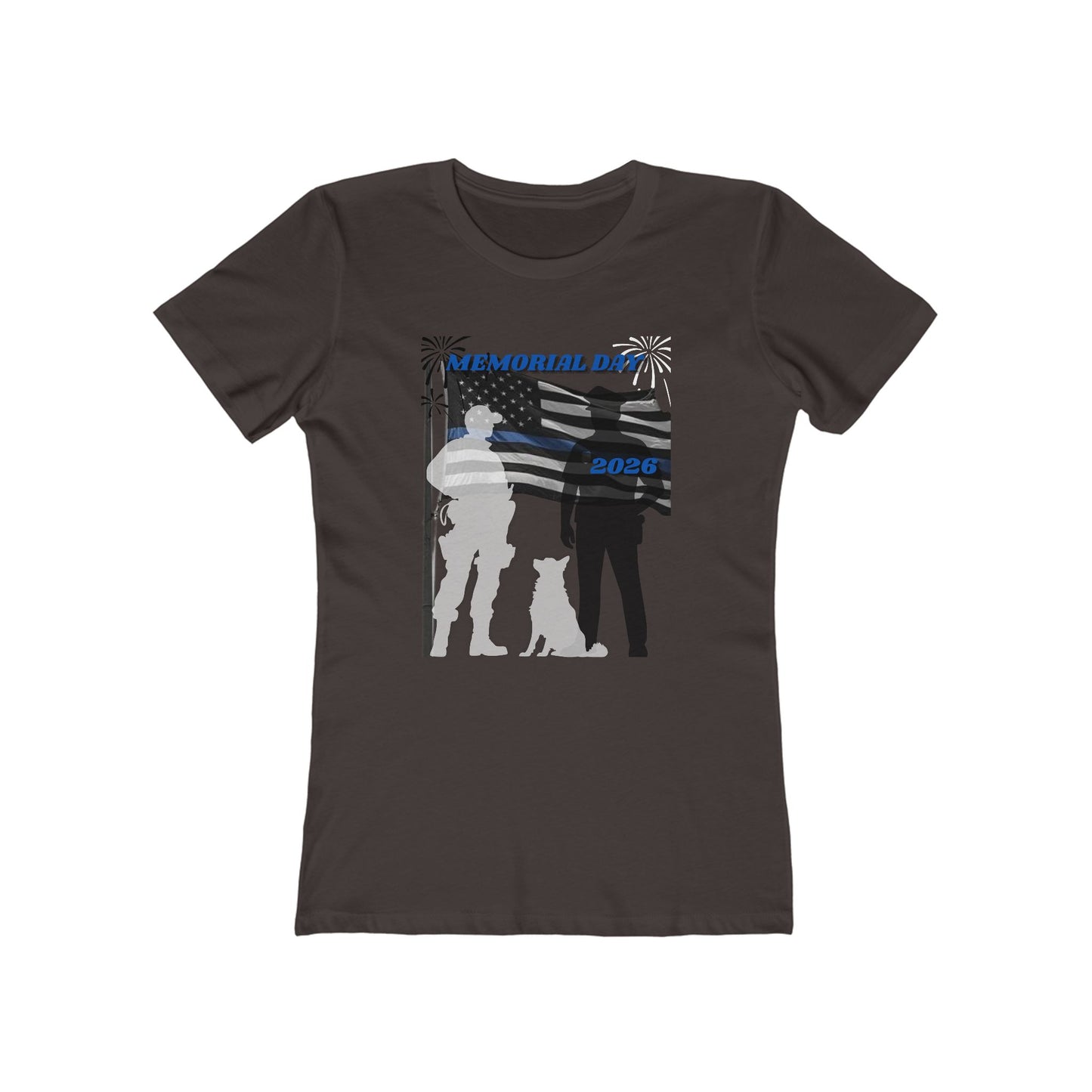 Memorial Day Police 26 Tee — Women’s Boyfriend Fit T-Shirt