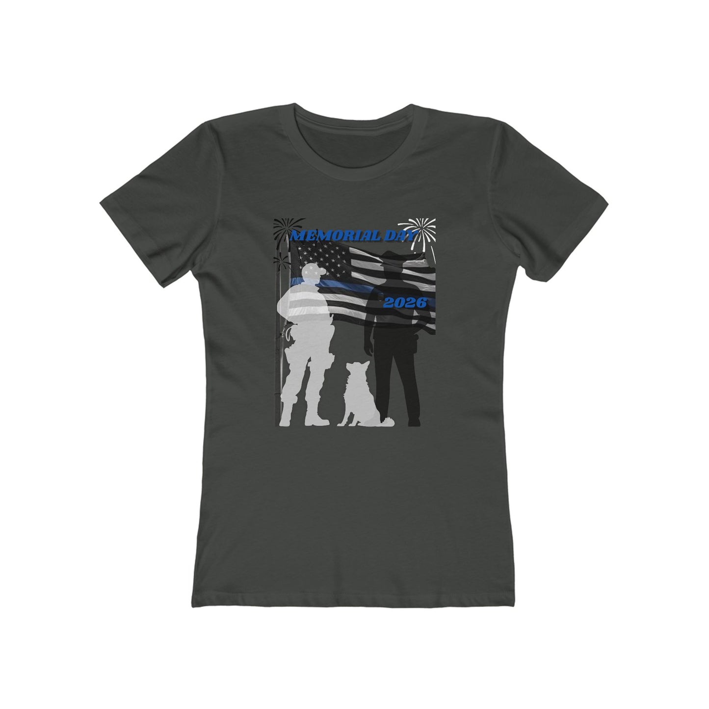 Memorial Day Police 26 Tee — Women’s Boyfriend Fit T-Shirt