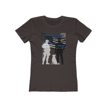 Memorial Day Police 26 Tee — Women’s Boyfriend Fit T-Shirt