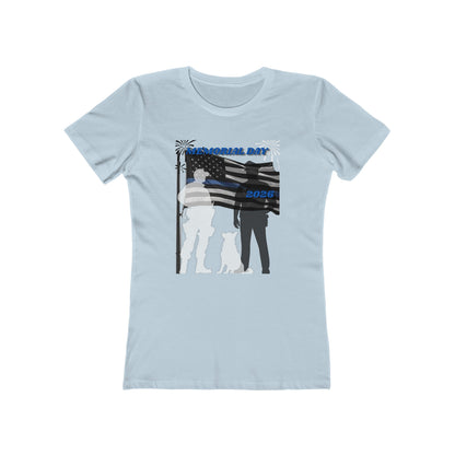 Memorial Day Police 26 Tee — Women’s Boyfriend Fit T-Shirt