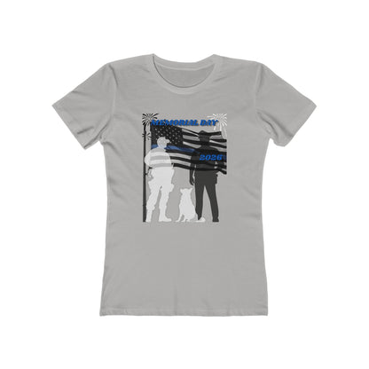 Memorial Day Police 26 Tee — Women’s Boyfriend Fit T-Shirt