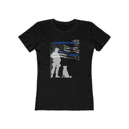 Memorial Day Police 26 Tee — Women’s Boyfriend Fit T-Shirt
