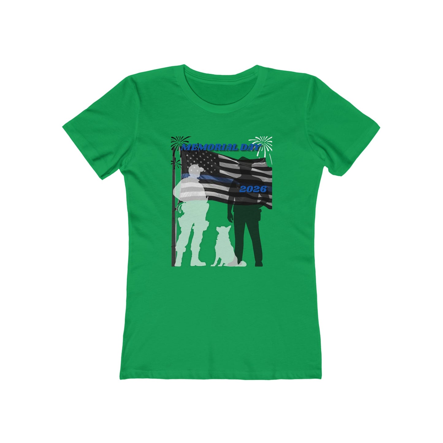 Memorial Day Police 26 Tee — Women’s Boyfriend Fit T-Shirt