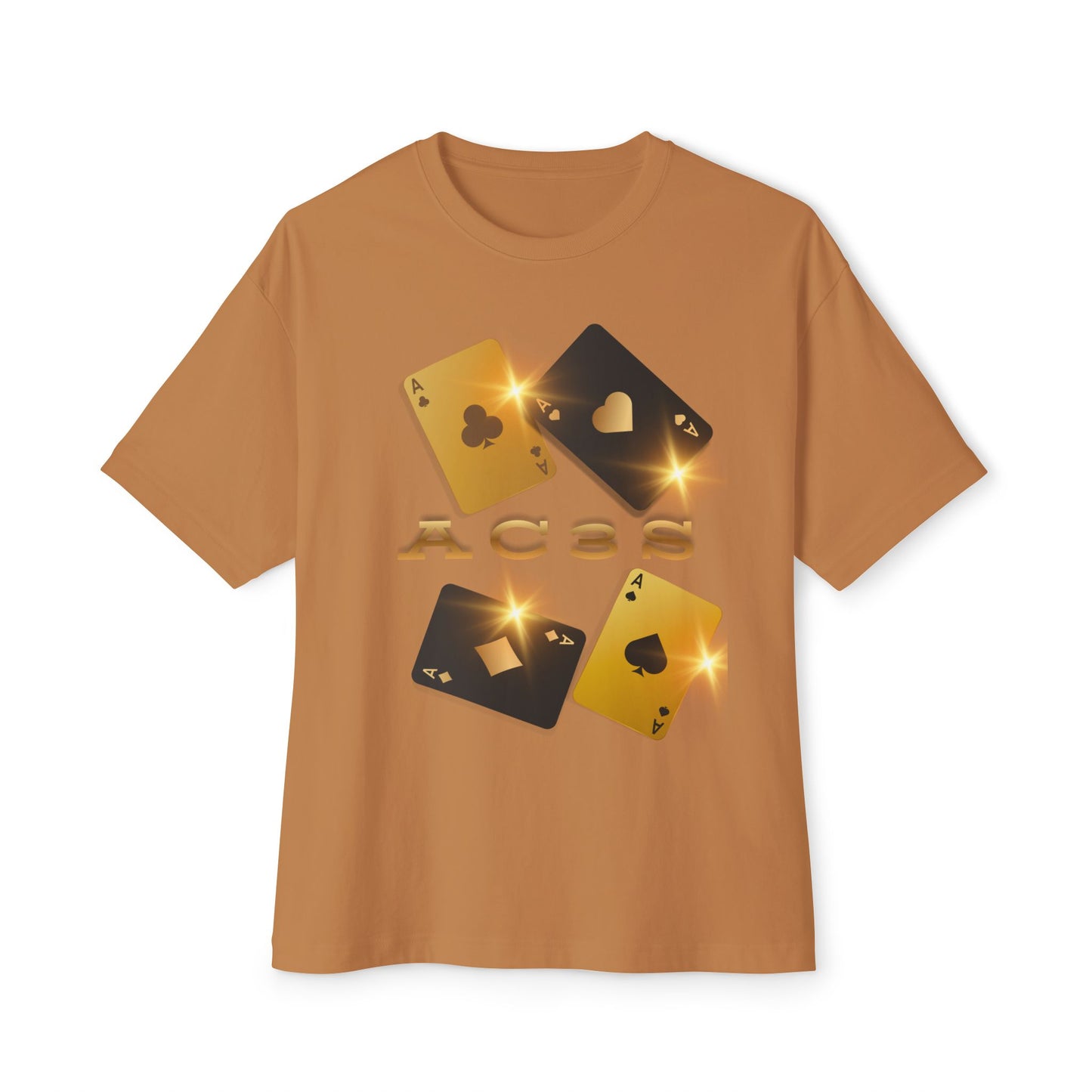 Aces Tee – Oversized Box Graphic T-Shirt