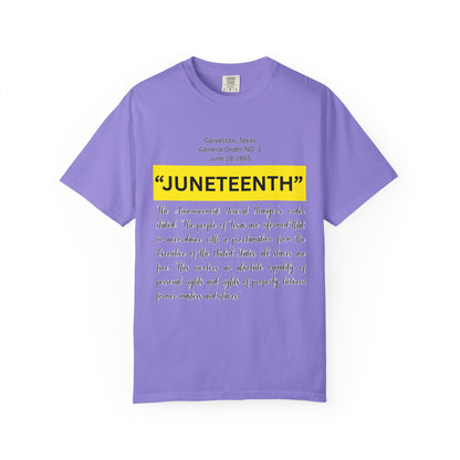 Juneteenth G O 3 Tee - Unisex T-shirt