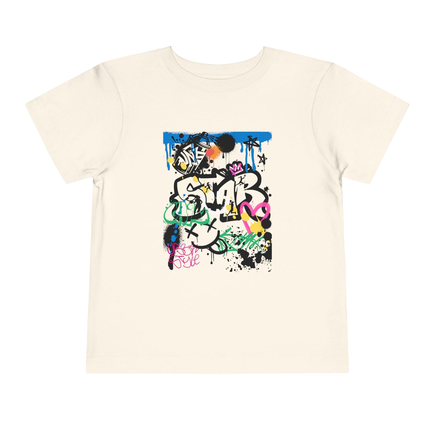 Graffiti Girls  B Ball Tee - Graphic Toddler T-Shirt