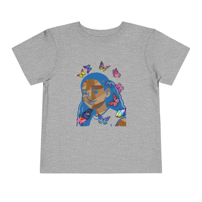 Blue Melanin Tee - Graphic Toddler T-Shirt