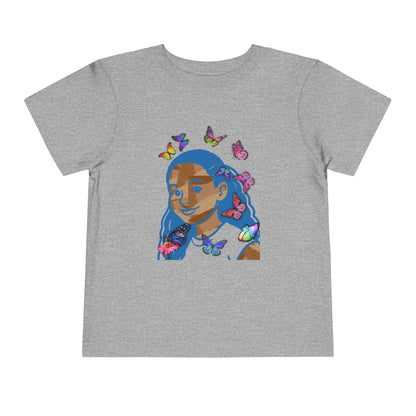 Blue Melanin Tee - Graphic Toddler T-Shirt