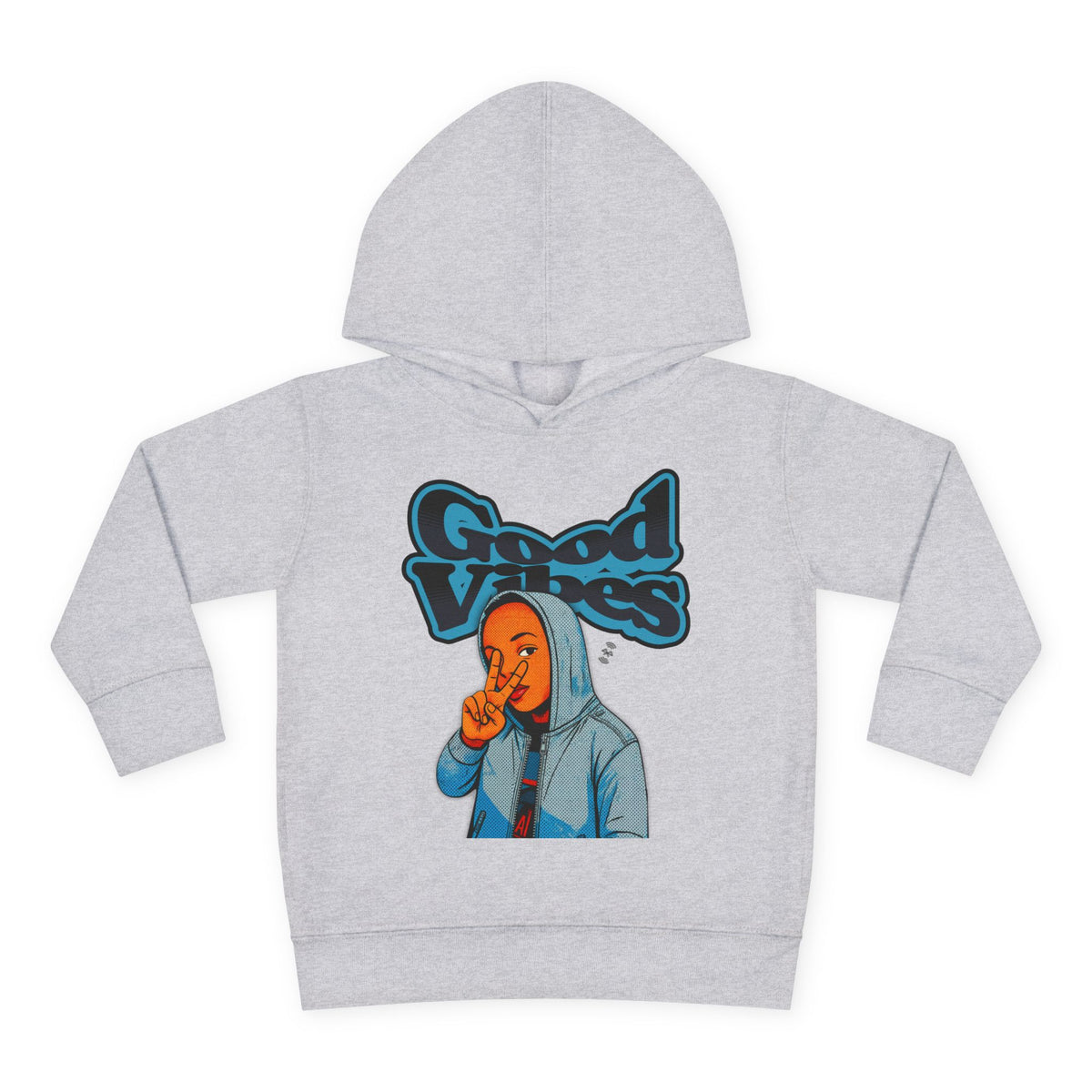 Peace Good Vibes  - Toddler Hoodie RS336