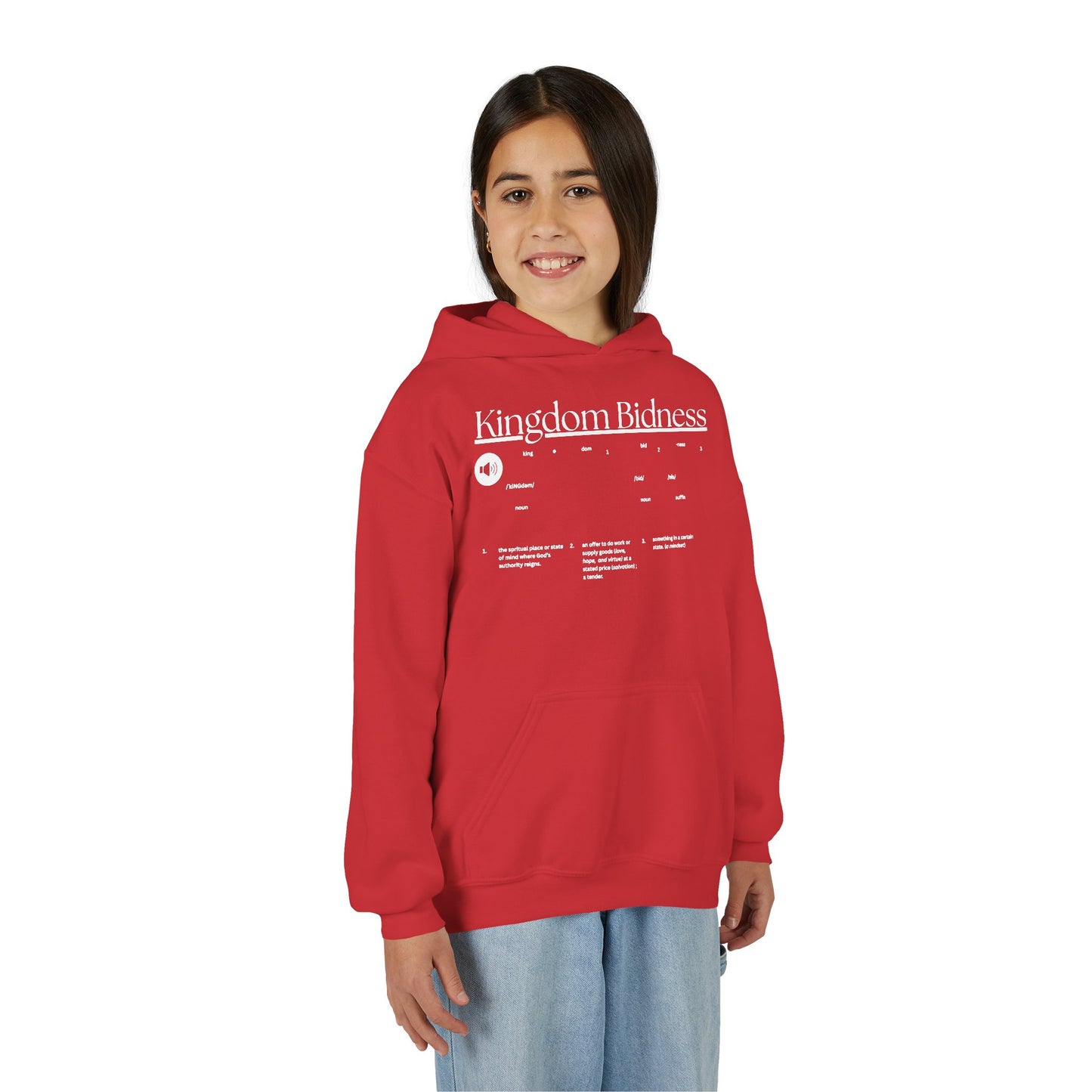 Kingdom - Kids/Youth Hoodie Gildan 18500B