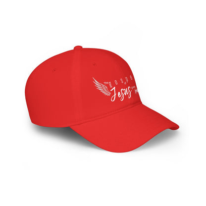 Unisex Gospel of Jesus Low-Profile Baseball Cap - Printed