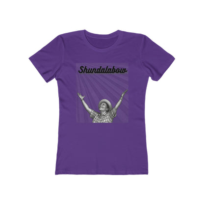 She Shundalabow — Women’s Boyfriend Fit Celebration T-Shirt
