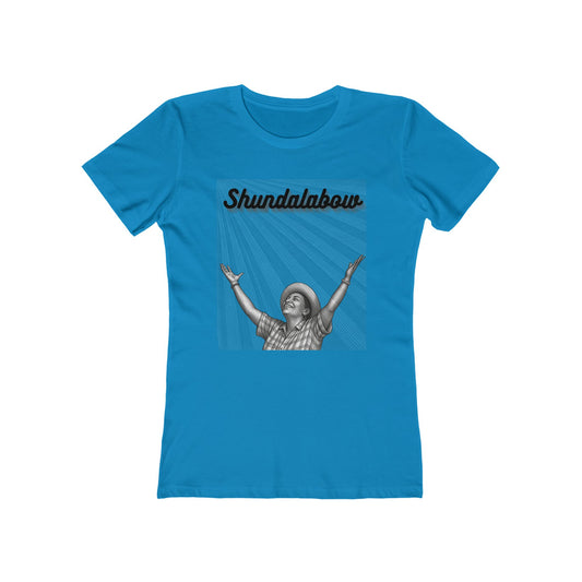 She Shundalabow — Women’s Boyfriend Fit Celebration T-Shirt