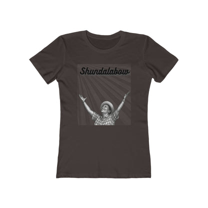She Shundalabow — Women’s Boyfriend Fit Celebration T-Shirt