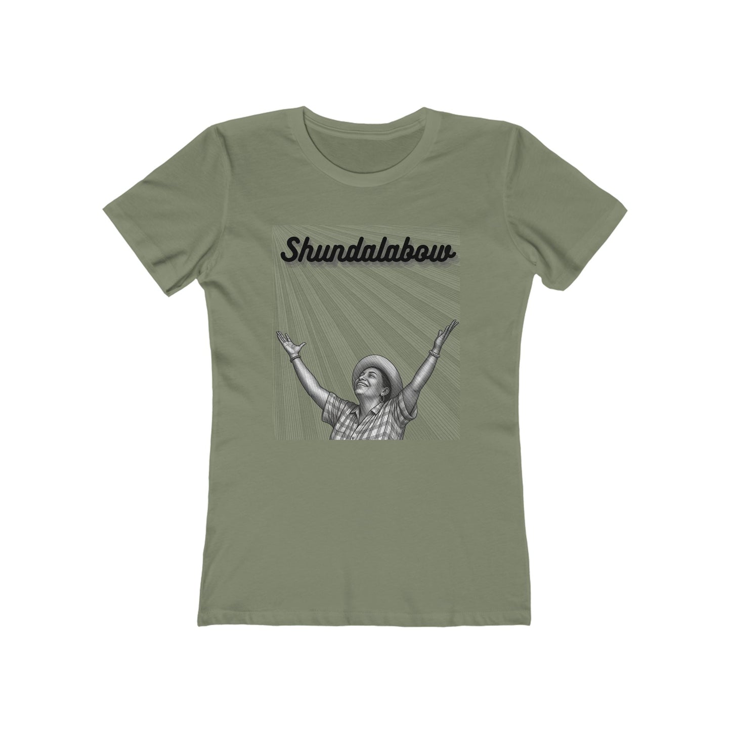 She Shundalabow — Women’s Boyfriend Fit Celebration T-Shirt