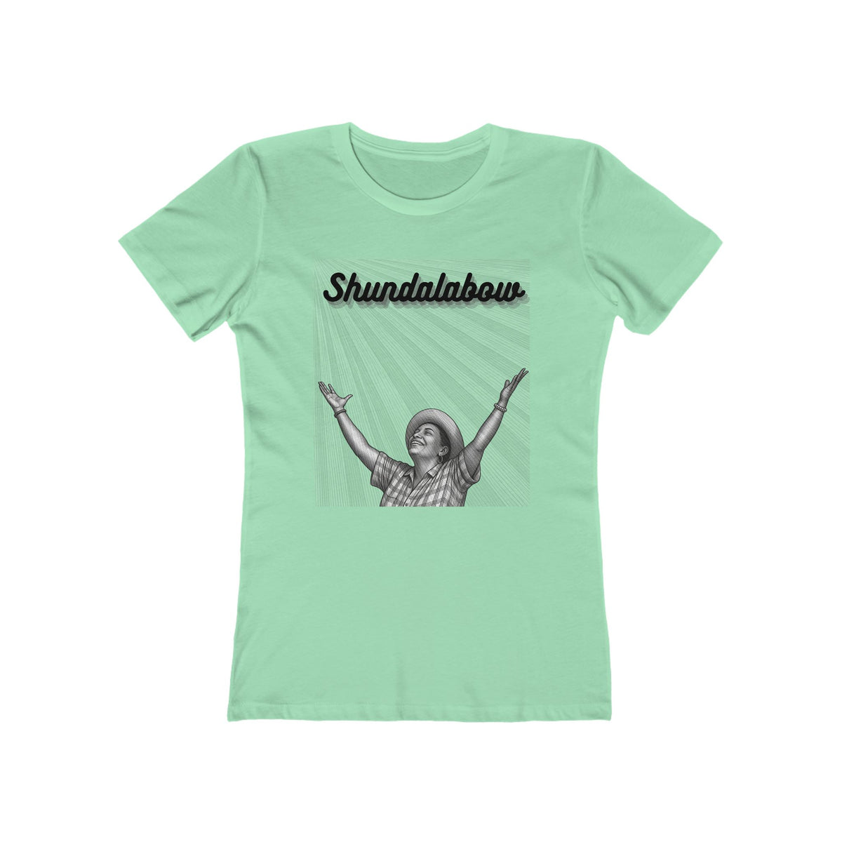 She Shundalabow — Women’s Boyfriend Fit Celebration T-Shirt