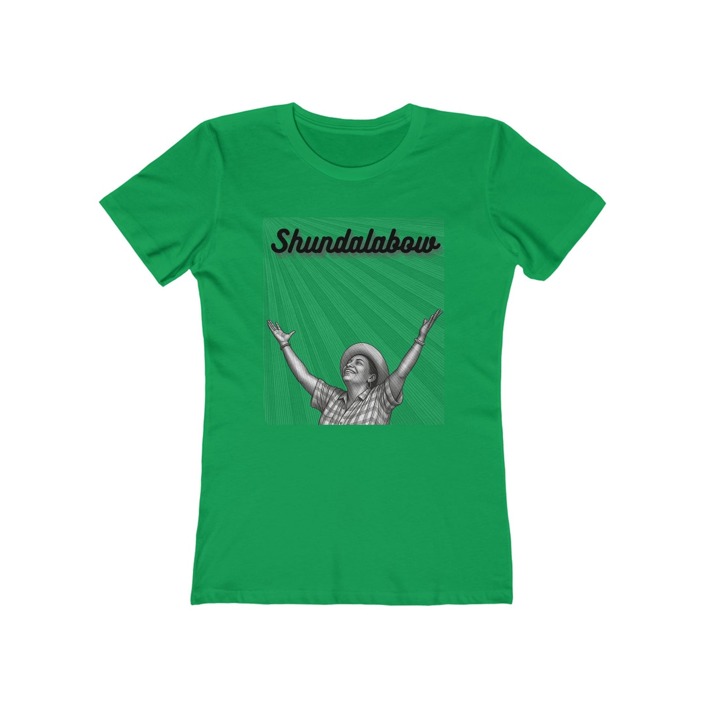 She Shundalabow — Women’s Boyfriend Fit Celebration T-Shirt