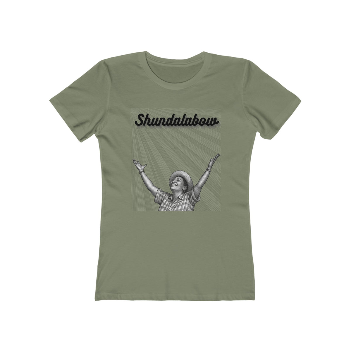 She Shundalabow — Women’s Boyfriend Fit Celebration T-Shirt