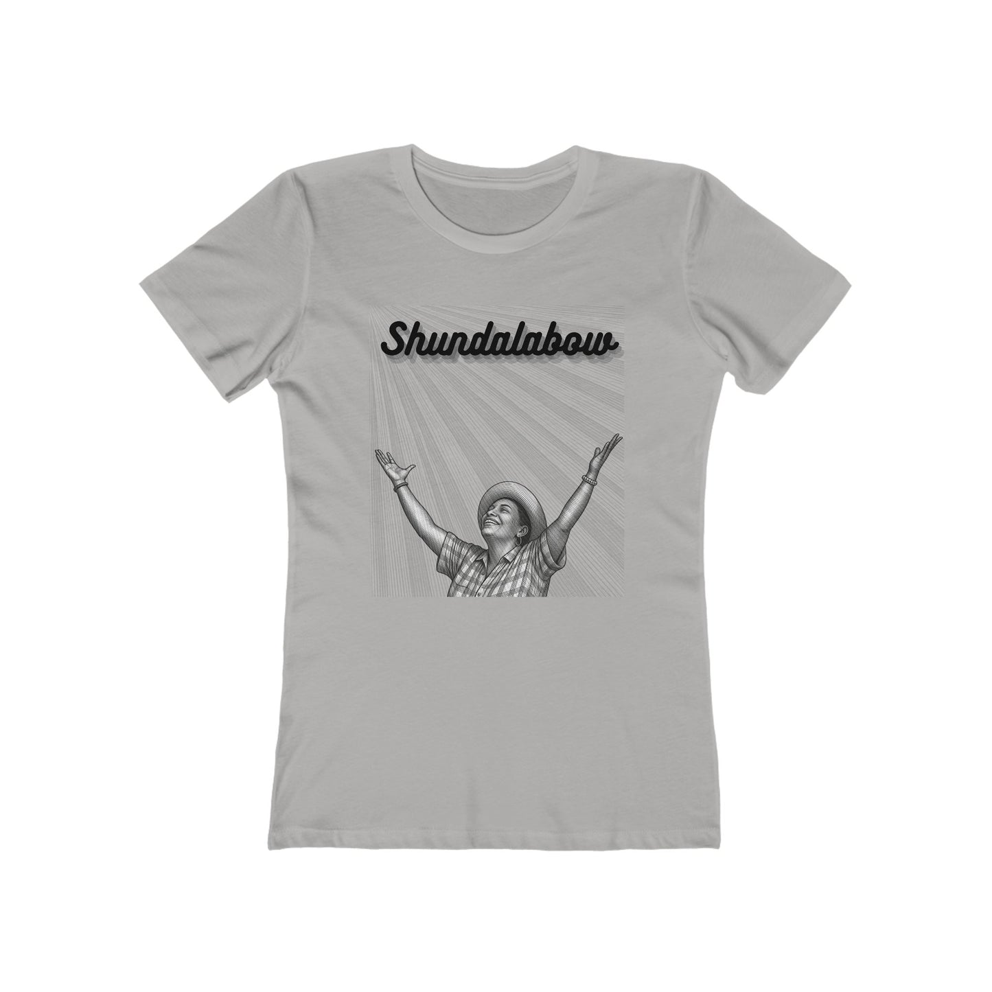 She Shundalabow — Women’s Boyfriend Fit Celebration T-Shirt