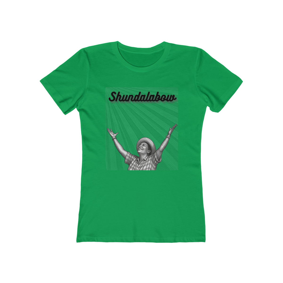 She Shundalabow — Women’s Boyfriend Fit Celebration T-Shirt