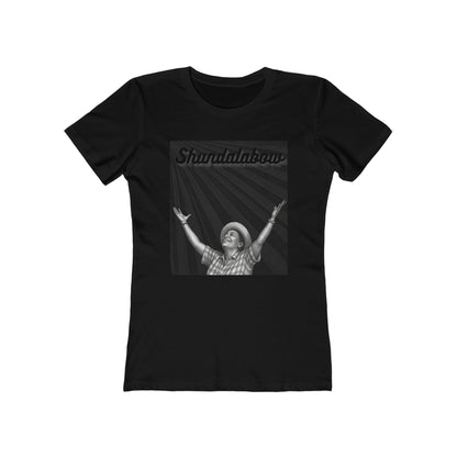 She Shundalabow — Women’s Boyfriend Fit Celebration T-Shirt