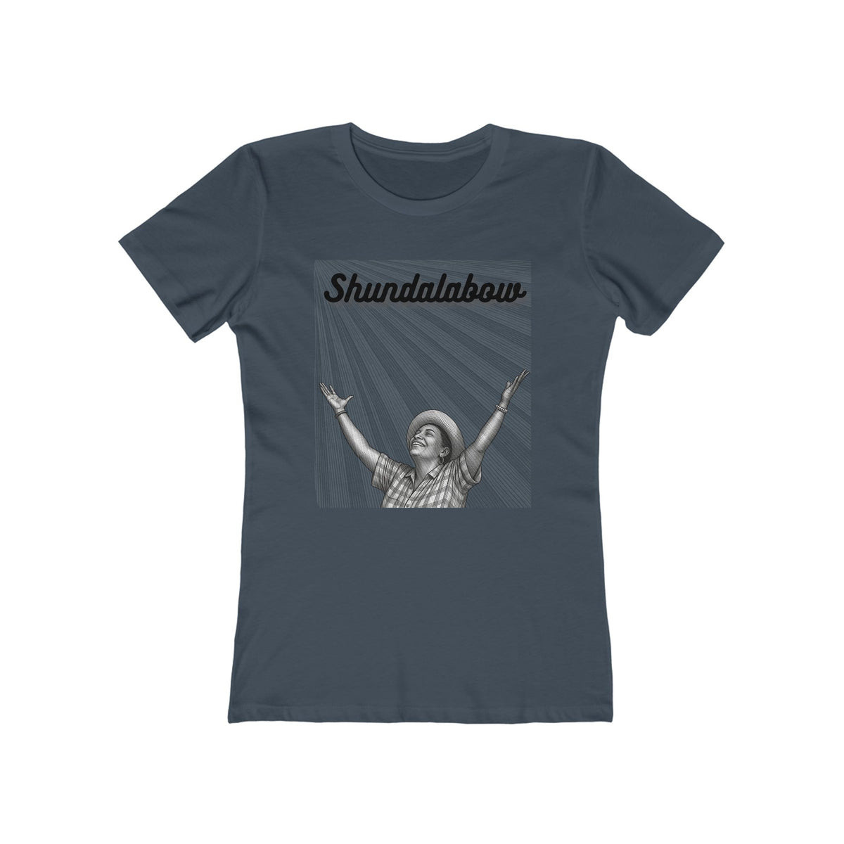 She Shundalabow — Women’s Boyfriend Fit Celebration T-Shirt