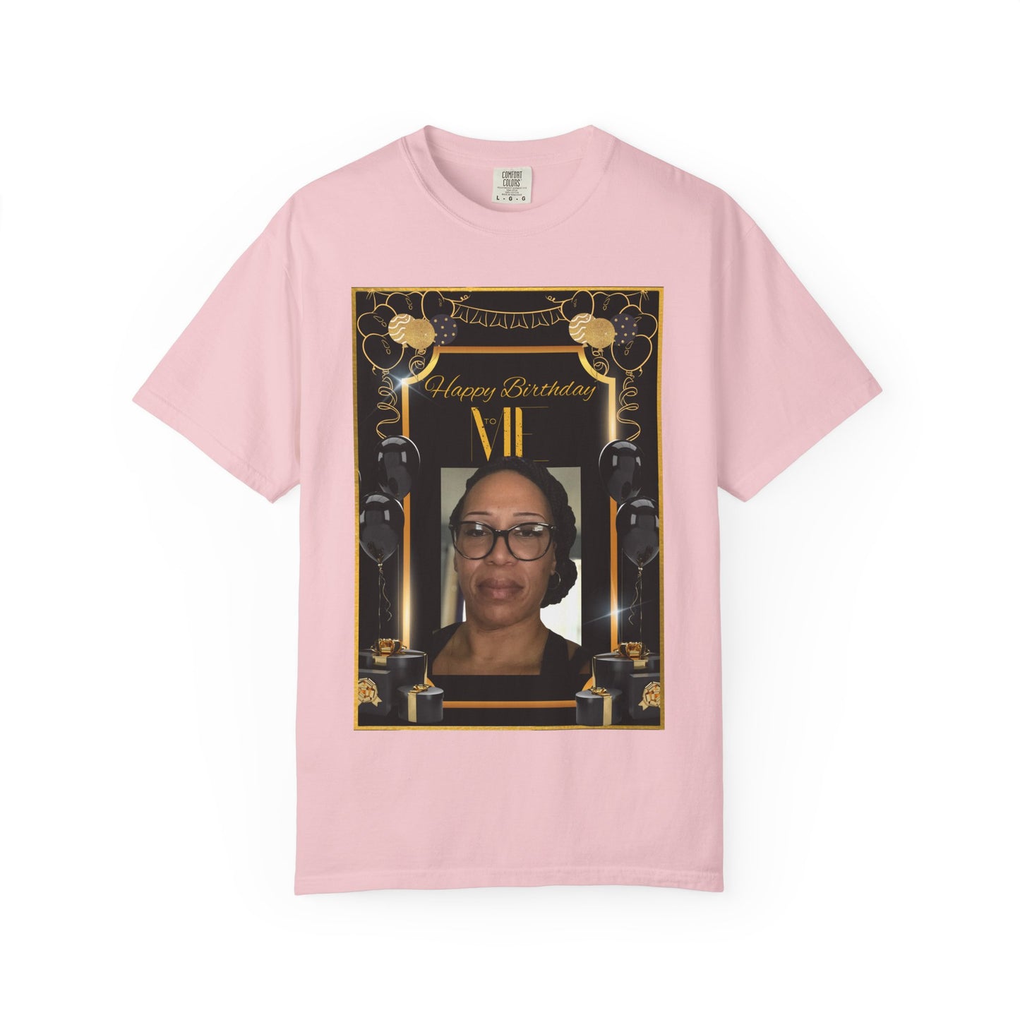 Black & Gold Happy BDay to Me Personalize It! Tee - Unisex T-shirt