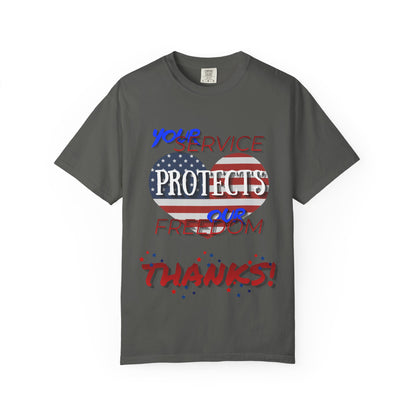 Thanks 4 Service Memorial Day - Unisex T-shirt