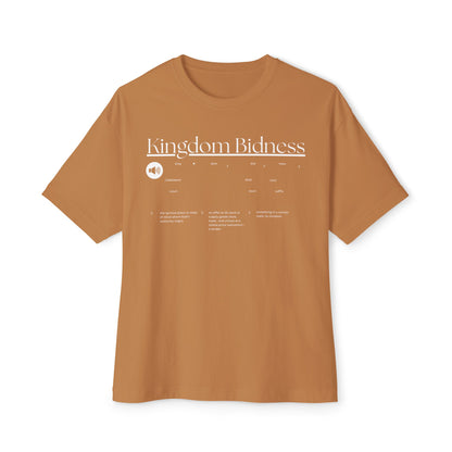 Kingdom Tee – Oversized Box Graphic T-Shirt
