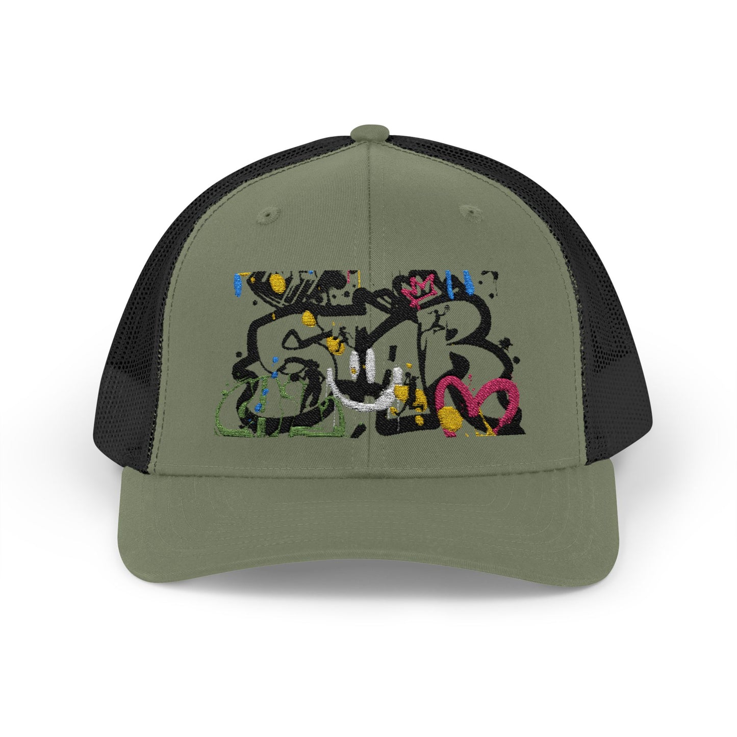Unisex Star Snapback Trucker Cap - Embroidered