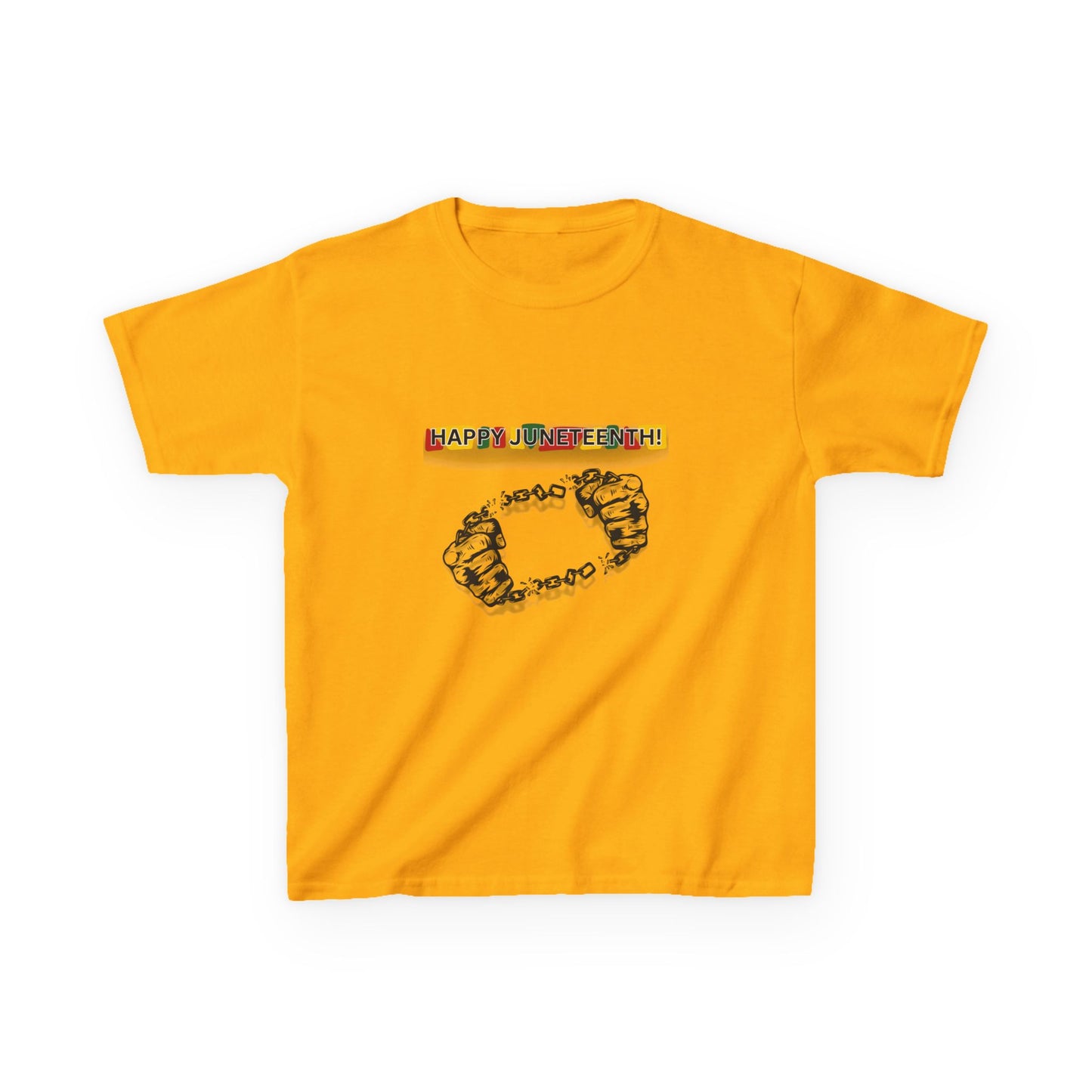 Chain Break Happy Juneteenth Tee - Kids T-Shirt