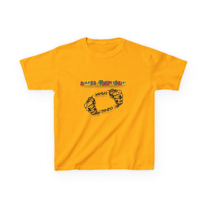Chain Break Happy Juneteenth Tee - Kids T-Shirt