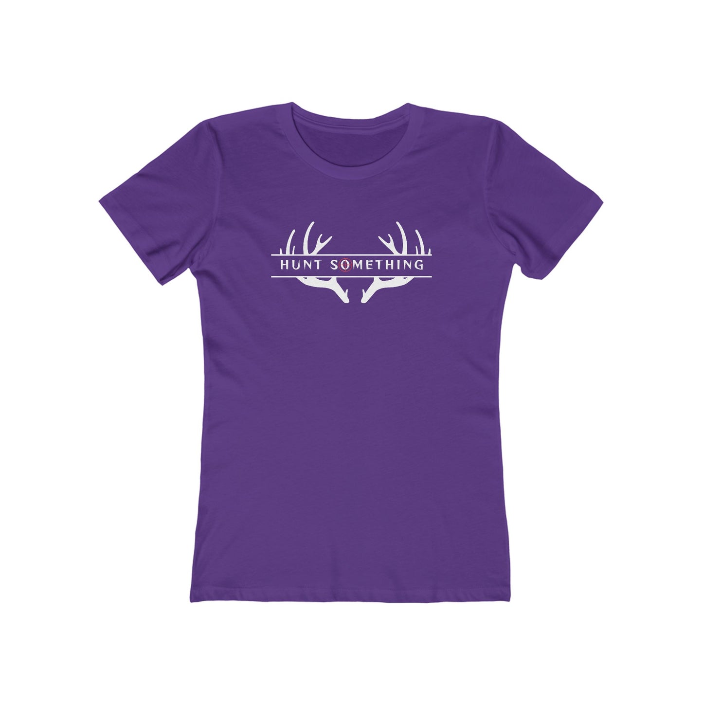 Hunt Something Deer Tee - Women’s Boyfriend Fit Celebration T-Shirt