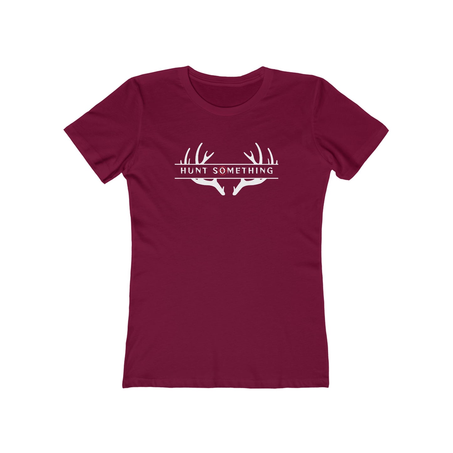 Hunt Something Deer Tee - Women’s Boyfriend Fit Celebration T-Shirt